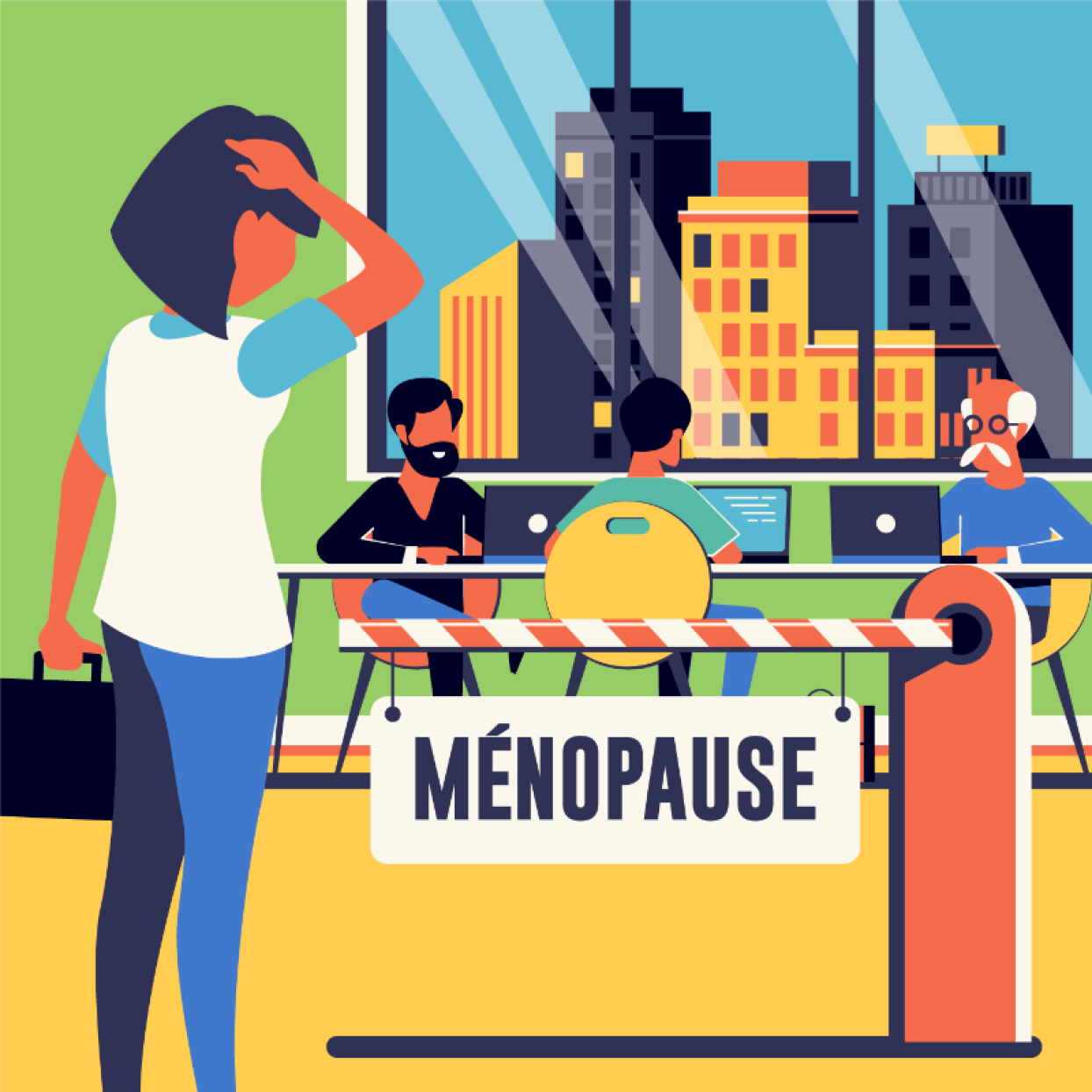 Ménopause et travail : le retard français