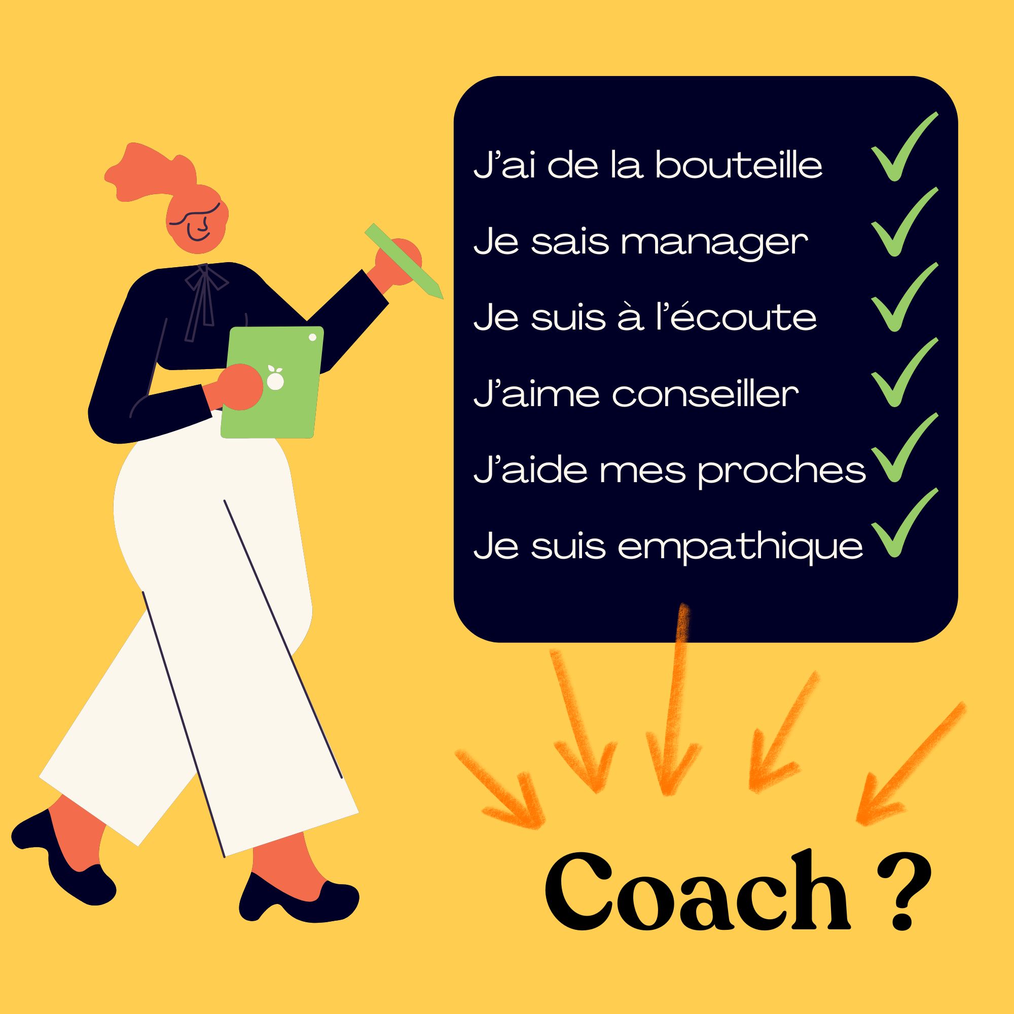 Au secours, ma meilleure amie veut devenir coach!