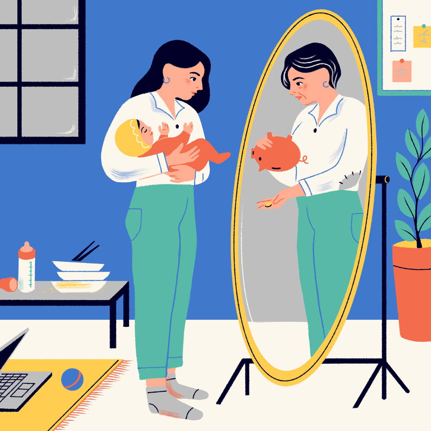 Retraite des femmes : toujours plus tardive et moins généreuse